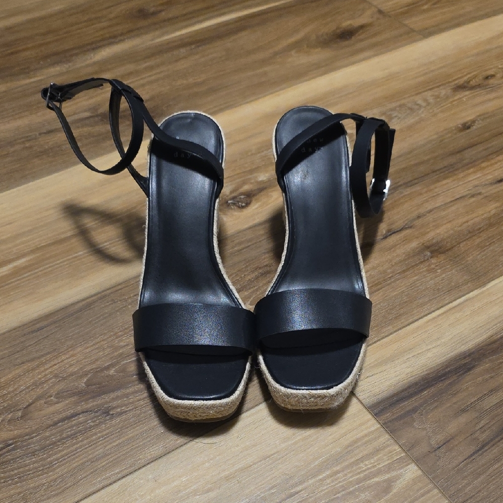 Elegant Black Women's Wedges